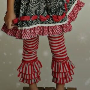 Mustard Pie ruffle pants